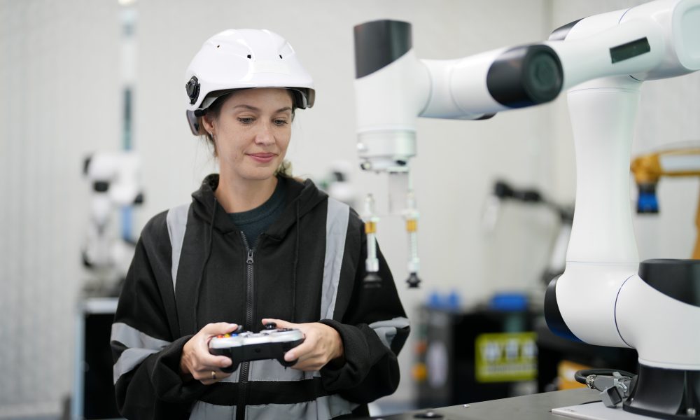 robotic arm engineer check on equipment in its wit 2023 11 27 05 18 23 utc